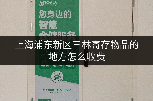 上海浦东新区三林寄存物品的地方怎么收费