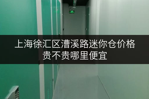 上海徐汇区漕溪路迷你仓价格贵不贵哪里便宜