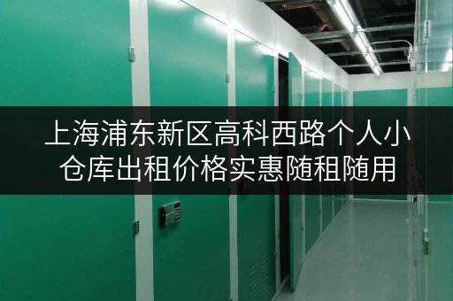 上海浦东新区高科西路个人小仓库出租价格实惠随租随用 上海浦东新区高科西路个人小仓库出租价格实惠随租随用