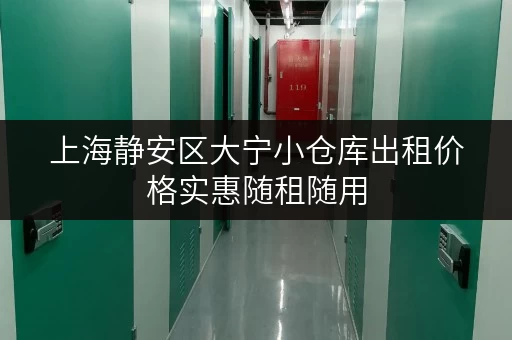 上海静安区大宁小仓库出租价格实惠随租随用