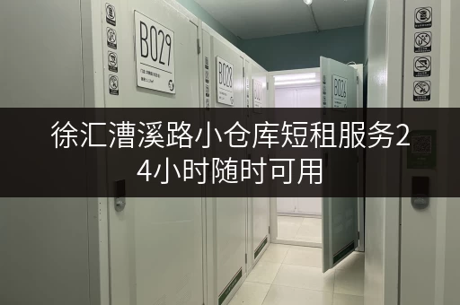 徐汇漕溪路小仓库短租服务24小时随时可用