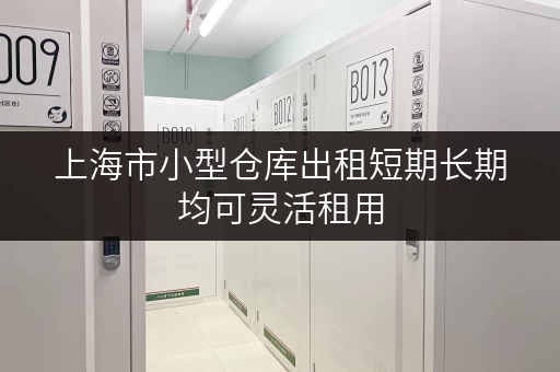 上海市小型仓库出租短期长期均可灵活租用
