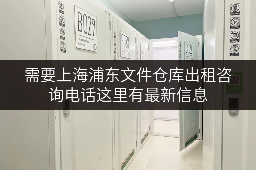 需要上海浦东文件仓库出租咨询电话这里有最新信息