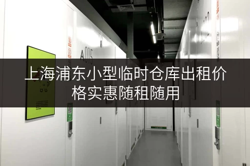 上海浦东小型临时仓库出租价格实惠随租随用