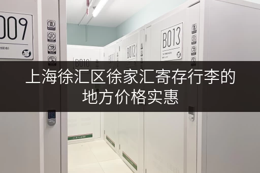 上海徐汇区徐家汇寄存行李的地方价格实惠