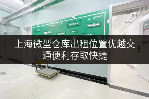 上海微型仓库出租位置优越交通便利存取快捷