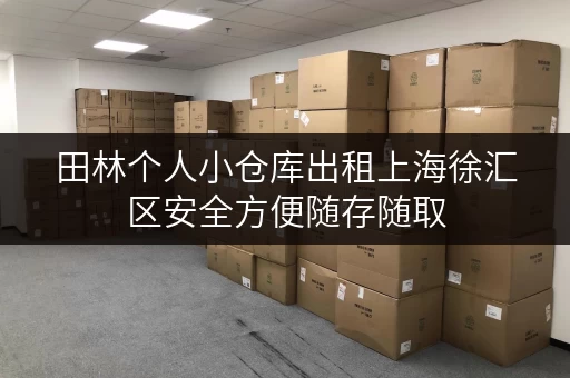 田林个人小仓库出租上海徐汇区安全方便随存随取