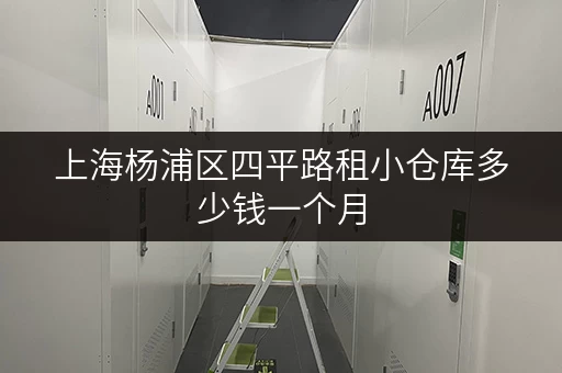 上海杨浦区四平路租小仓库多少钱一个月 上海杨浦区四平路租小仓库多少钱一个月