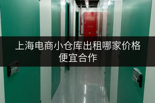 上海电商小仓库出租哪家价格便宜合作