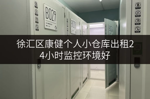 徐汇区康健个人小仓库出租24小时监控环境好