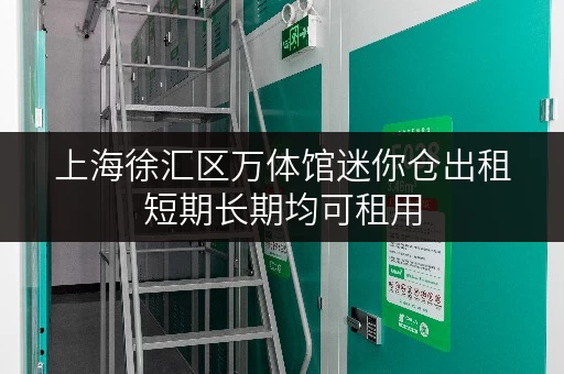 上海徐汇区万体馆迷你仓出租短期长期均可租用