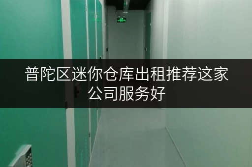 普陀区迷你仓库出租推荐这家公司服务好
