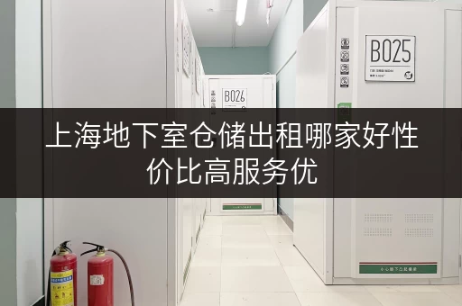 上海地下室仓储出租哪家好性价比高服务优 上海地下室仓储出租哪家好性价比高服务优
