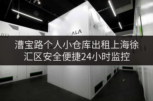 漕宝路个人小仓库出租上海徐汇区安全便捷24小时监控