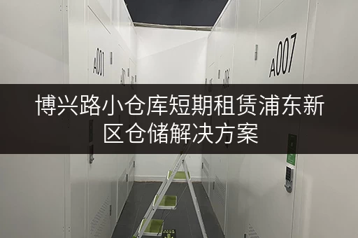博兴路小仓库短期租赁浦东新区仓储解决方案