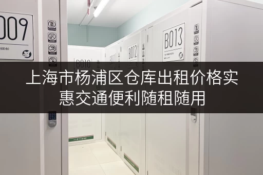 上海市杨浦区仓库出租价格实惠交通便利随租随用 上海市杨浦区仓库出租价格实惠交通便利随租随用