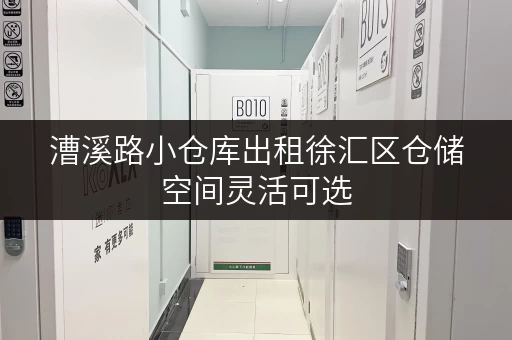 漕溪路小仓库出租徐汇区仓储空间灵活可选