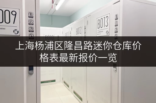 上海杨浦区隆昌路迷你仓库价格表最新报价一览