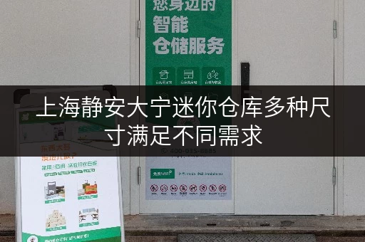 上海静安大宁迷你仓库多种尺寸满足不同需求 上海静安大宁迷你仓库多种尺寸满足不同需求