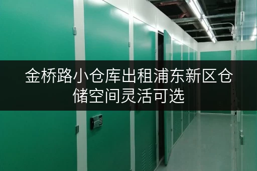 金桥路小仓库出租浦东新区仓储空间灵活可选