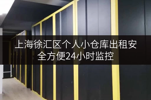 上海徐汇区个人小仓库出租安全方便24小时监控