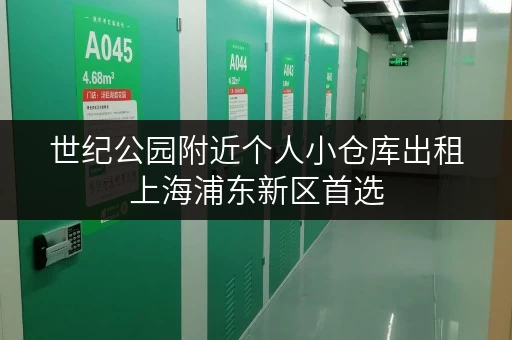 世纪公园附近个人小仓库出租上海浦东新区首选