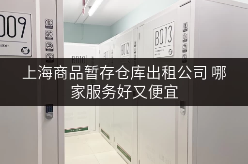 上海商品暂存仓库出租公司 哪家服务好又便宜