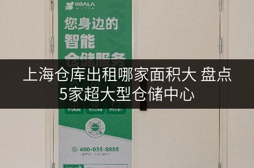 上海仓库出租哪家面积大 盘点5家超大型仓储中心
