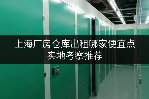 上海厂房仓库出租哪家便宜点实地考察推荐 上海厂房仓库出租哪家便宜点实地考察推荐