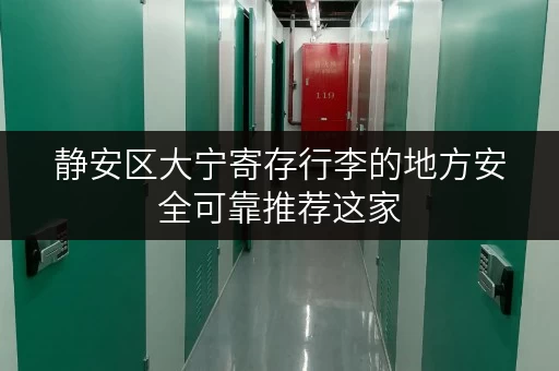 静安区大宁寄存行李的地方安全可靠推荐这家