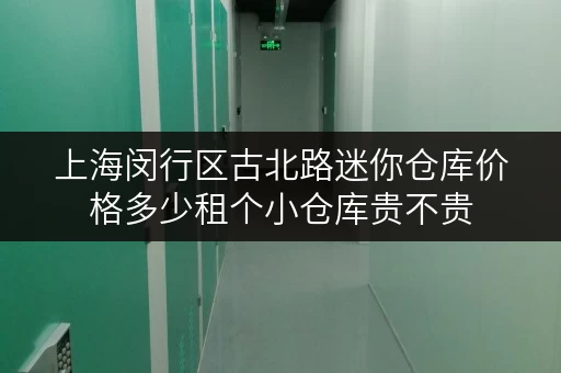 上海闵行区古北路迷你仓库价格多少租个小仓库贵不贵