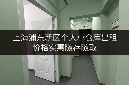 上海浦东新区个人小仓库出租价格实惠随存随取
