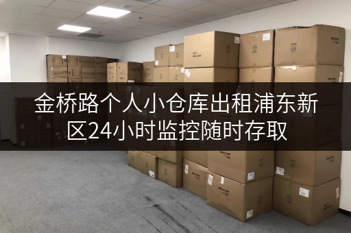 金桥路个人小仓库出租浦东新区24小时监控随时存取