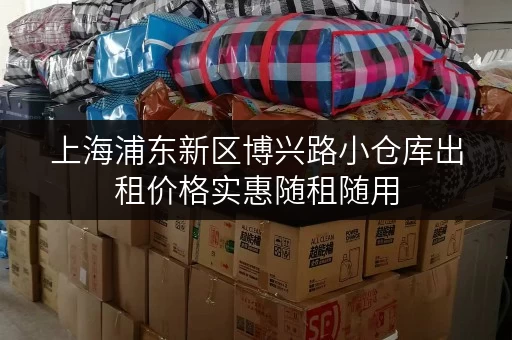 上海浦东新区博兴路小仓库出租价格实惠随租随用