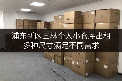 浦东新区三林个人小仓库出租多种尺寸满足不同需求