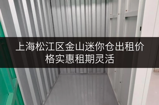 上海松江区金山迷你仓出租价格实惠租期灵活