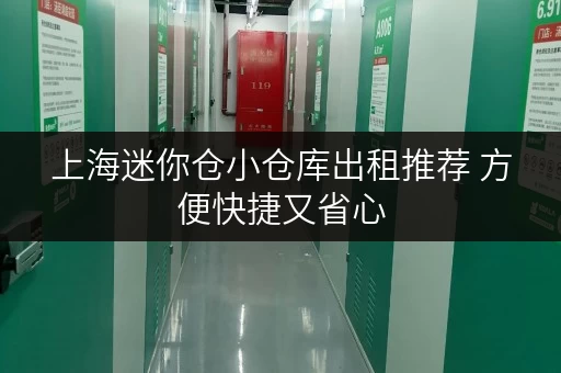 上海迷你仓小仓库出租推荐 方便快捷又省心 上海迷你仓小仓库出租推荐 方便快捷又省心