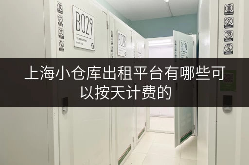 上海小仓库出租平台有哪些可以按天计费的 上海小仓库出租平台有哪些可以按天计费的