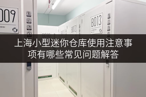 上海小型迷你仓库使用注意事项有哪些常见问题解答 上海小型迷你仓库使用注意事项有哪些常见问题解答