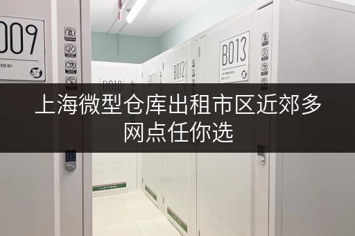 上海微型仓库出租市区近郊多网点任你选