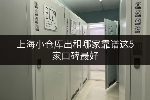上海小仓库出租哪家靠谱这5家口碑最好 上海小仓库出租哪家靠谱这5家口碑最好