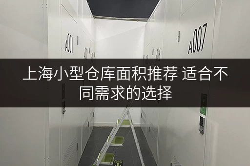 上海小型仓库面积推荐 适合不同需求的选择 上海小型仓库面积推荐 适合不同需求的选择