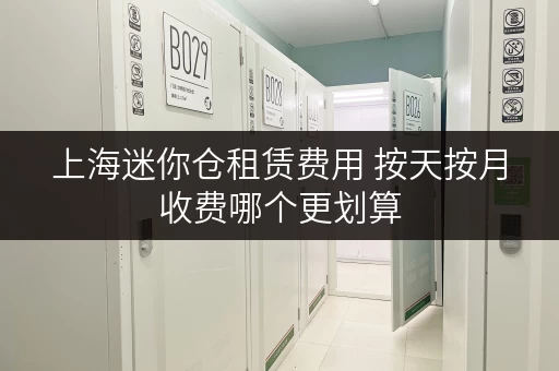 上海迷你仓租赁费用 按天按月收费哪个更划算 上海迷你仓租赁费用 按天按月收费哪个更划算