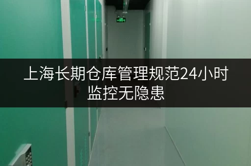 上海长期仓库管理规范24小时监控无隐患