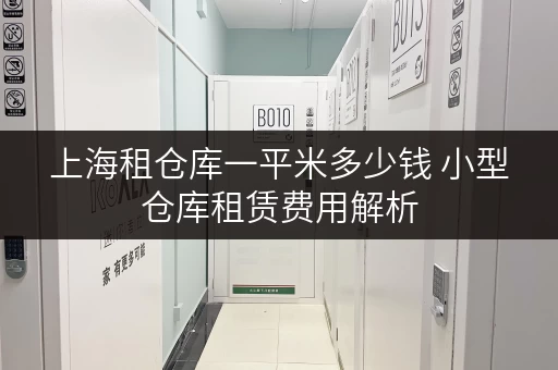 上海租仓库一平米多少钱 小型仓库租赁费用解析 上海租仓库一平米多少钱 小型仓库租赁费用解析