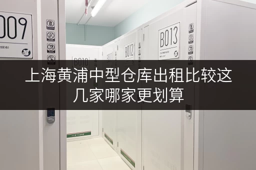 上海黄浦中型仓库出租比较这几家哪家更划算