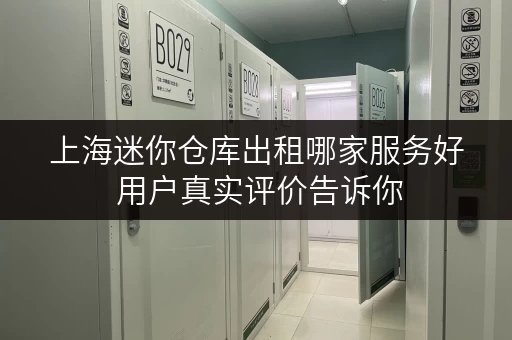 上海迷你仓库出租哪家服务好 用户真实评价告诉你