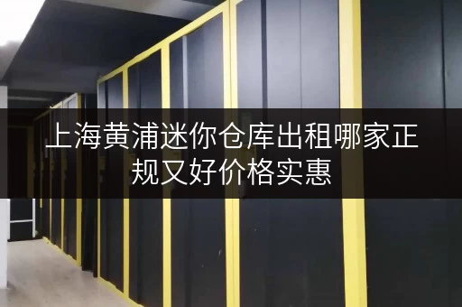 上海黄浦迷你仓库出租哪家正规又好价格实惠 上海黄浦迷你仓库出租哪家正规又好价格实惠