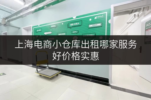 上海电商小仓库出租哪家服务好价格实惠