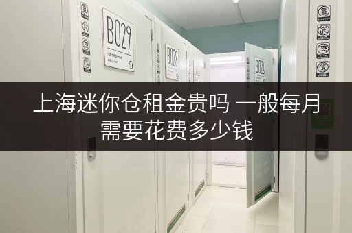 上海迷你仓租金贵吗 一般每月需要花费多少钱